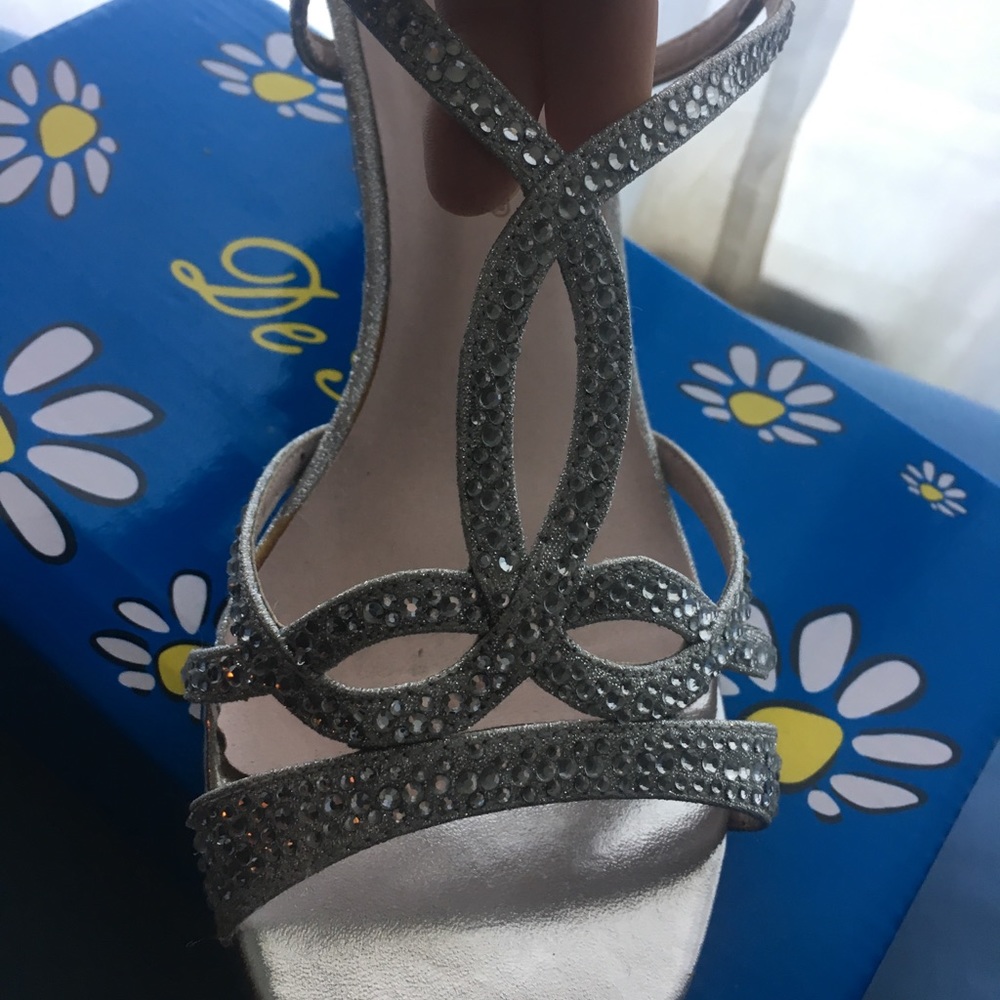 Bedazzled heels